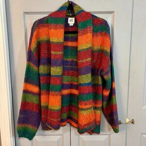 URBAN OUTFITTERS BDG FRANKIE ASSORTED STRIPE CARDIGAN SIZE XS
